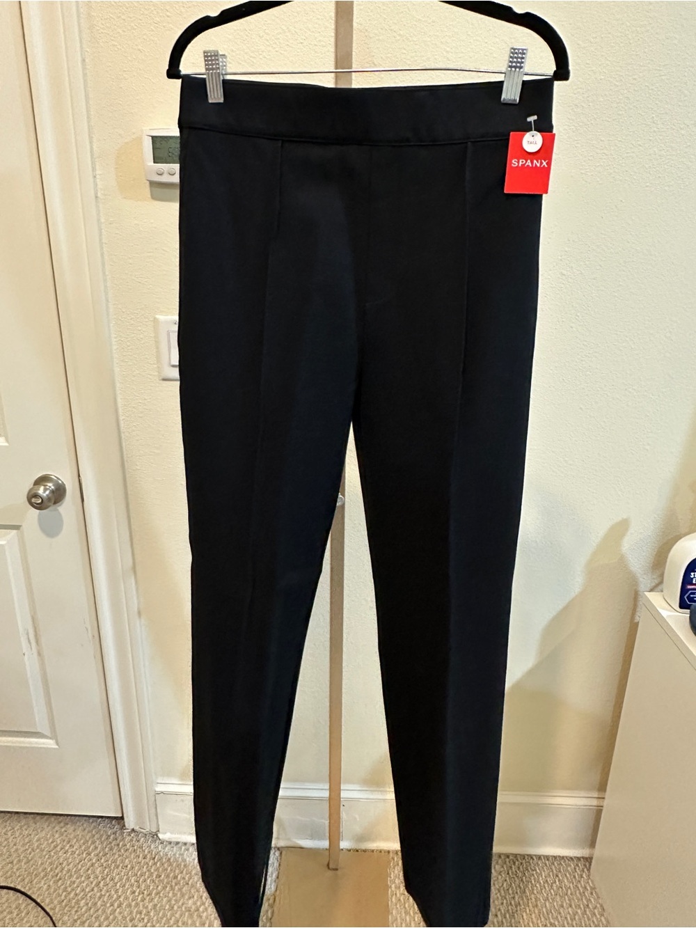 SPANX Hi-Rise Flare Ponte Pants Black Large Tall NWT